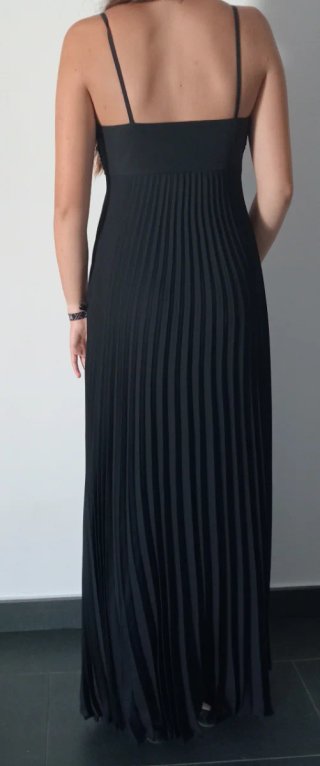 Vestido largo negro fiesta