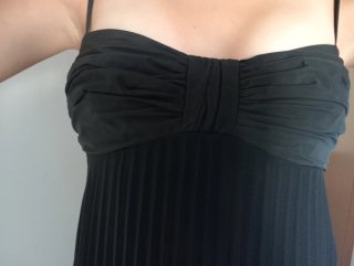 Vestido largo negro fiesta