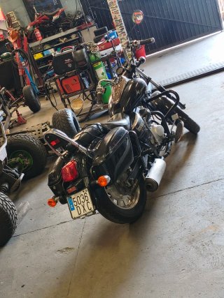 Moto Custom Dorton Liberty 125cc Negra