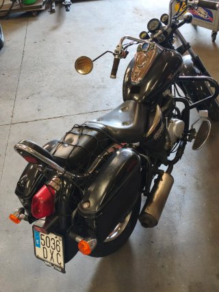 Moto Custom Dorton Liberty 125cc Negra