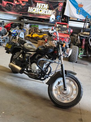 Moto Custom Dorton Liberty 125cc Negra