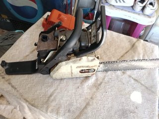 Motosierra Stihl MS 180 averiada