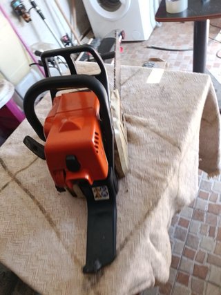 Motosierra Stihl MS 180 averiada