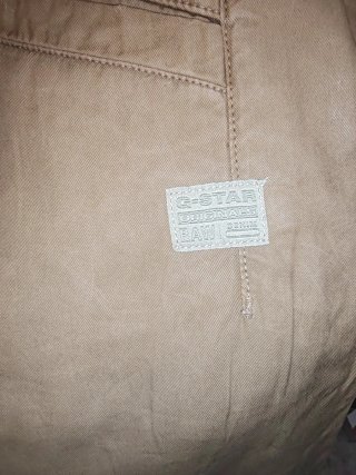 Pantalón G Star Raw Chino 3D Marrón