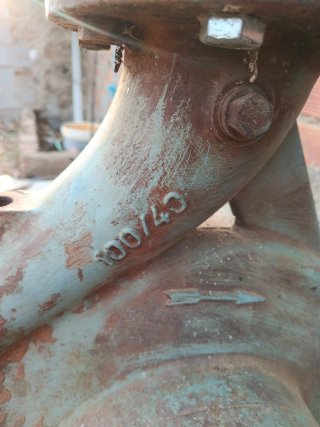 Bomba de riego industrial