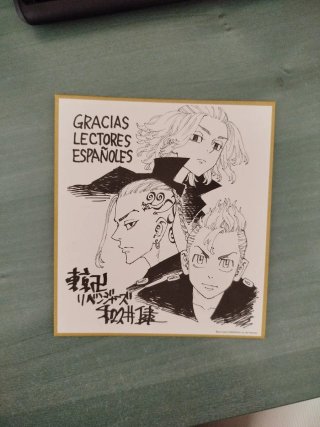 Shikishi Manga Tokyo Revengers