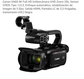 Canon XA60 Cámara Profesional