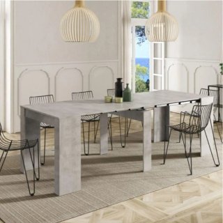 Mesa Comedor Salón Extensible Madera Habitatdesign