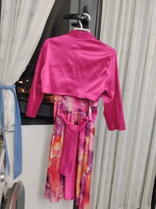 Vestido Talla 38-42 Rosa y Morado