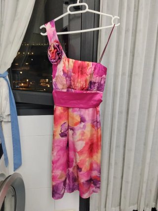 Vestido Talla 38-42 Rosa y Morado