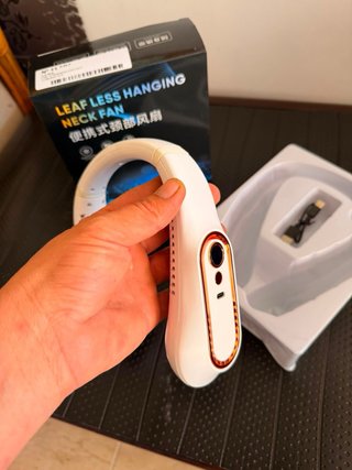 Ventilador de cuello sin aspas L28 (¡Nuevo, 2500mA