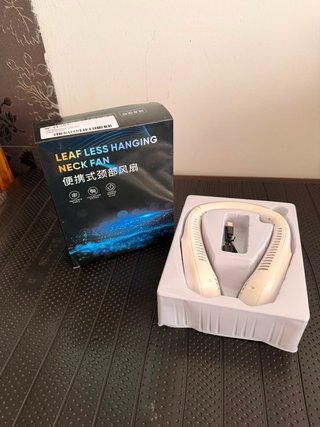 Ventilador de cuello sin aspas L28 (¡Nuevo, 2500mA