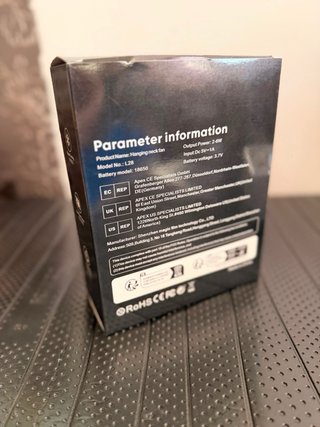 Ventilador de cuello sin aspas L28 (¡Nuevo, 2500mA