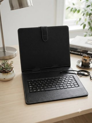 Mini teclado para tablet con funda