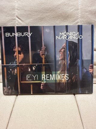 CD Mónica Naranjo & Bunbury ¡Ey! Remixes Precintad