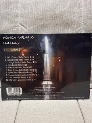 CD Mónica Naranjo & Bunbury ¡Ey! Remixes Precintad