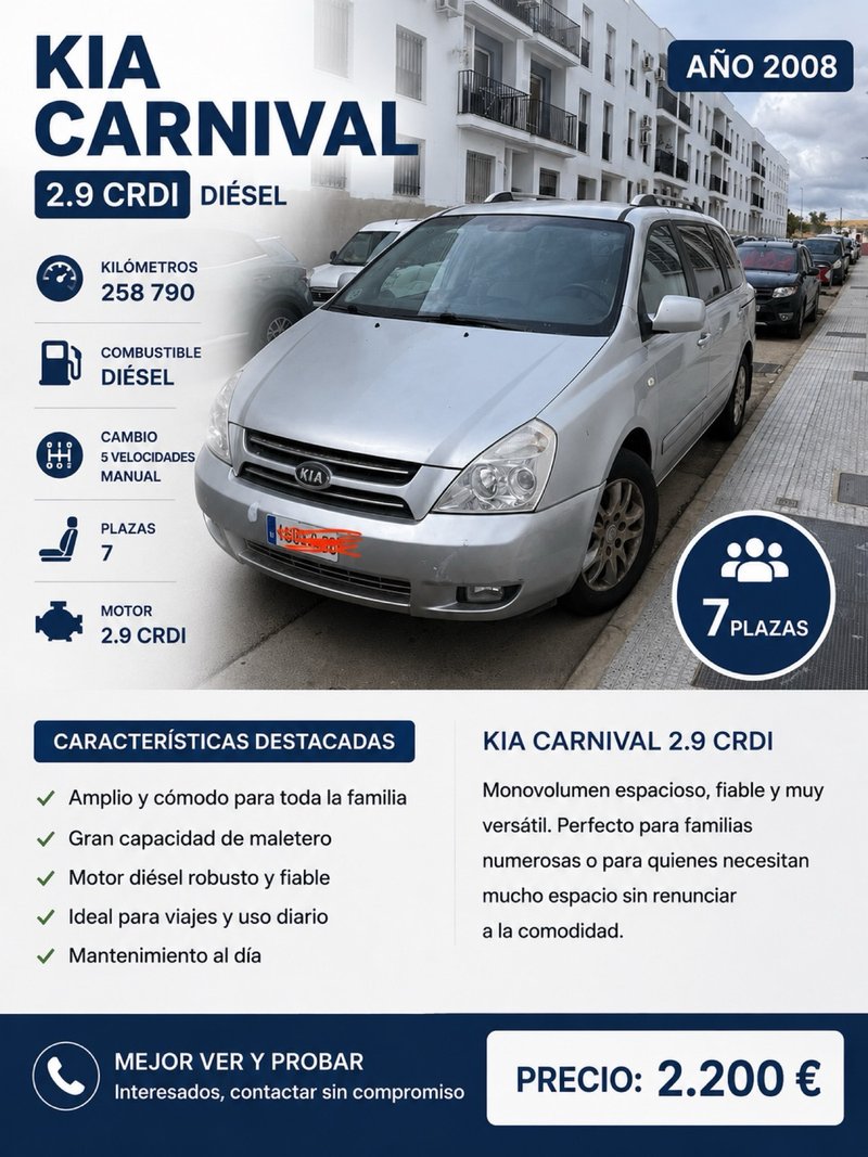 KIA Carnival 2008 - foto 1