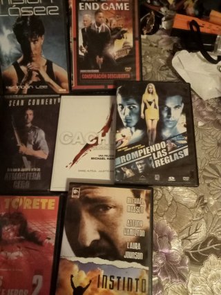 Lote 5 Películas DVD Acción/Aventura