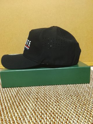 Gorra Lacoste Paris 33 Negra. Talla única