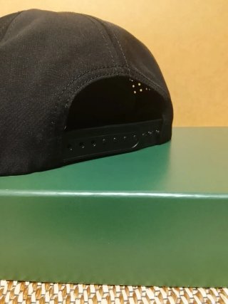 Gorra Lacoste Paris 33 Negra. Talla única