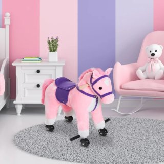 Caballito rosa con ruedas +2 años