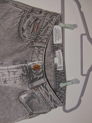 Pantalón Stradivarius Gris Talla 36