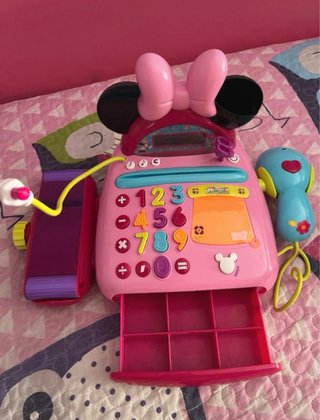 Caja Registradora Minnie Mouse Juguete