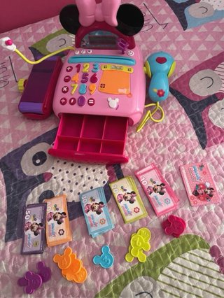 Caja Registradora Minnie Mouse Juguete
