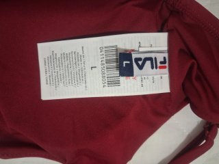 2 Tops Bikini Fila Bandeau uno Rojo y  otro azul