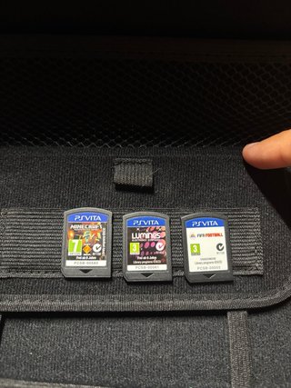 Consola Sony PS Vita Negra