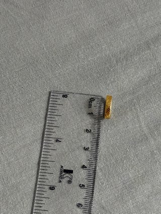 Pendientes Aro Oro 18k 1.20g