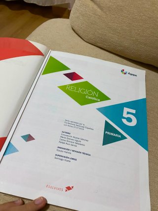 Religión católica 5 primaria