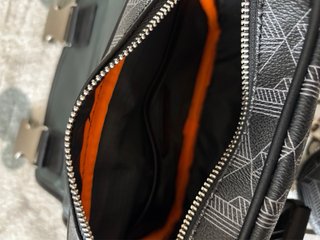Bolso de hombro Lacoste Negro