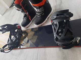 Tabla Snow+Botas+Fijaciones 152cm WEDZE