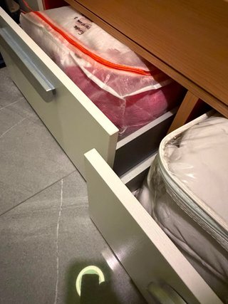 Cama nido compacta + somier + 3 cajones