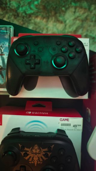 Nintendo Switch OLED con juegos y accesorios