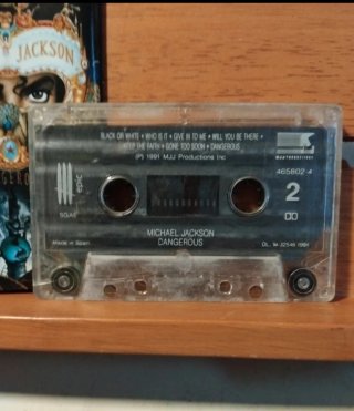 Michael Jackson - Dangerous Cassette