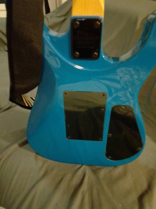 Guitarra zurda Jackson Dinky