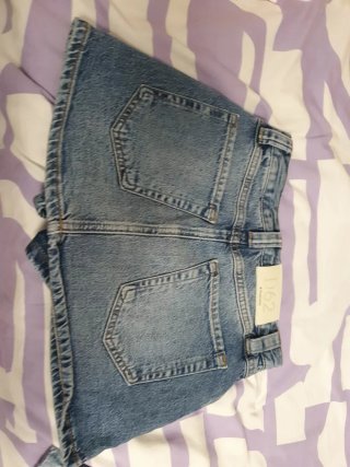 Falda pantalón vaquera Stradivarius