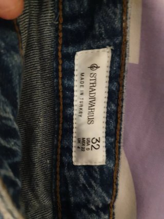 Falda pantalón vaquera Stradivarius