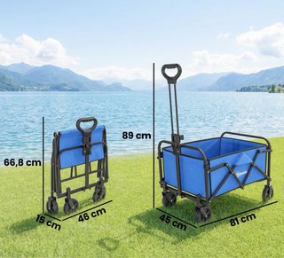 Carro Plegable Camping Ruedas