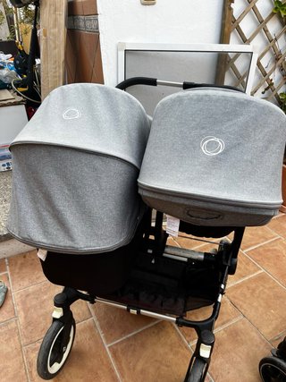 Bugaboo Donkey Gemelar/ Carrito Doble Convertible
