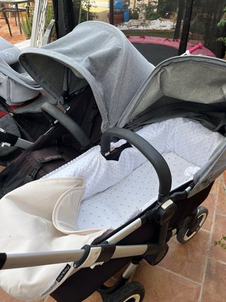 Bugaboo Donkey Gemelar/ Carrito Doble Convertible