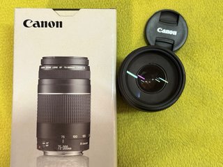 Canon EOS 2000D + Objetivo EF 75-300 f/4-5.6 III
