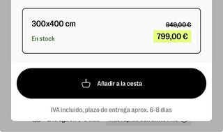Alfombra Benuta 300x400 cm Blanca