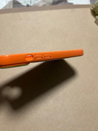 Funda iPhone 13 Naranja y Verde
