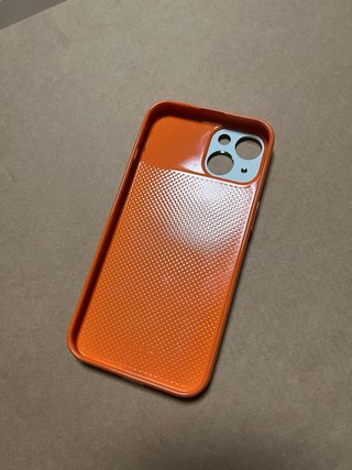 Funda iPhone 13 Naranja y Verde