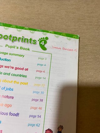 FOOTPRINTS 4 Pb