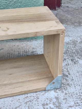Módulos Estantería Madera Roble Habitat