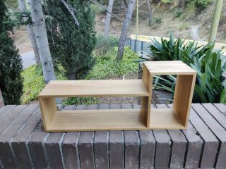 Módulos Estantería Madera Roble Habitat